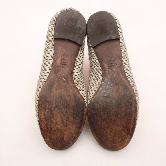 Tory Burch Serena Women's Size US 7 M Tweed Slip On Flat Ballet Shoes - Picture 7 of 11
